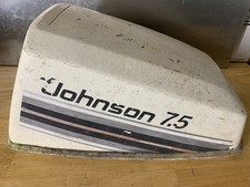 vintage Johnson 7.5 outboard motor cowling