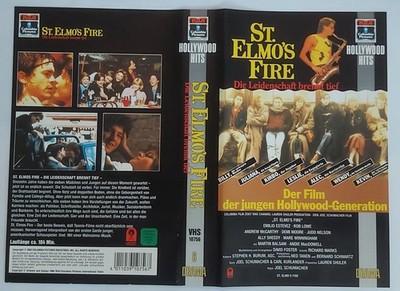  St. Elmo´s Fire - Die Leidenschaft brennt tief - (VHS Cassette)