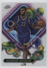 2023-24 Topps Cosmic Chrome White Hole Refractor Andrew Wiggins #124 1co7