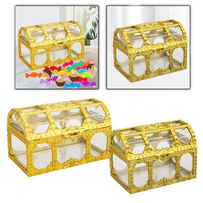 Geschenk-Aufbewahrungsboxen, Schatztruhe im Vintage-Stil, Mini-Bonbonglas,
