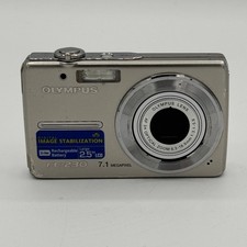 Olympus FE-230 7.1MP Digital Camera Silver 3x Optical Zoom Slim Digicam Tested
