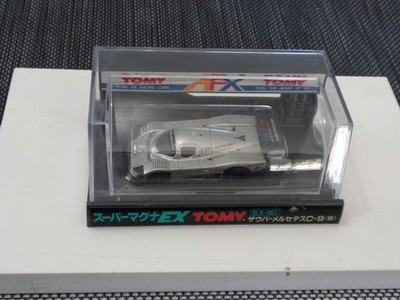 Mint AFX/Tomy Super G+ F1 Japanese Import ''Sauber Mercedes C9'' EX-001 Pit Case!