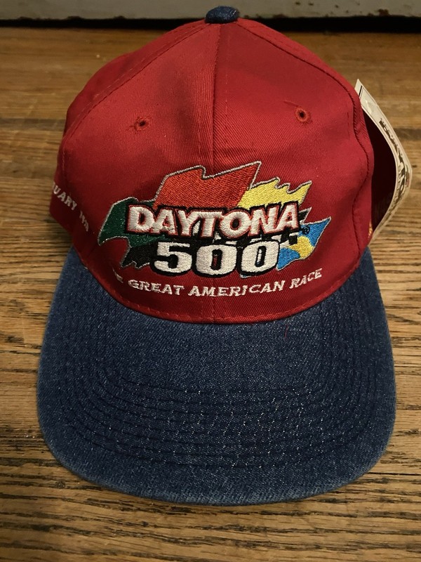 Vintage 90s CFS Daytona 500 The Great American Race Feb 14th 1999 Snapback Hat