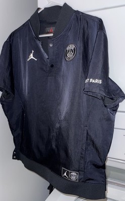 Nike Jordan x PSG WarmUp Shirt BQ8354-010 Paris Saint Germain Worn Once Size L