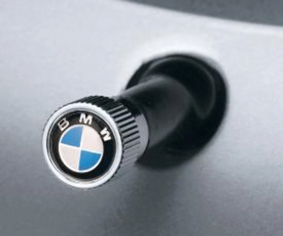 New Genuine BMW Logo Valve Stem Caps Cover (2001-2023) OE 36110421544 - Image 2 of 4