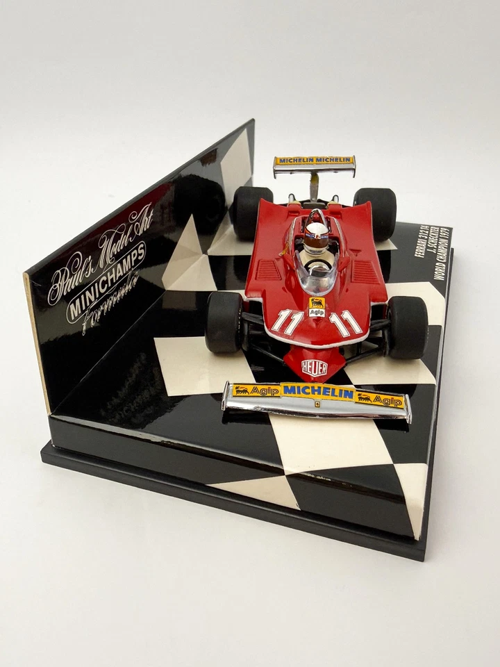 1979 Scheckter Ferrari 312 T4 1:43 Minichamps 430797311 - Immagine 4 di 4
