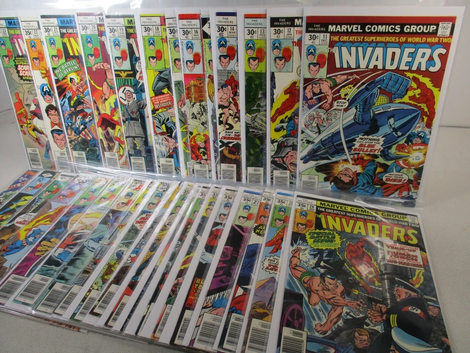 Invaders 1-41+Annual COMPLETE HIGH-GRADE SET 1975-1979 Marvel Comics (s 15585) - Image 3 of 3