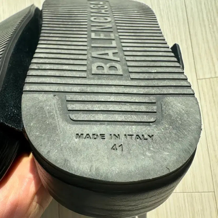 Balenciaga Black Suede Sunday Mule Shoes 41 thumbnail 5