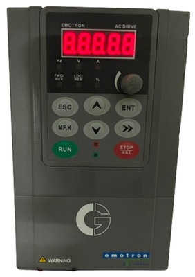 CG Power VSS23 2P5 CEB 0.5HP Emotron-VS AC Drive 0.4kW 240V 2.5A 1/3PH 50/60Hz