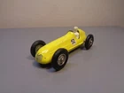 MATCHBOX LESNEY No 52A VINTAGE MASERATI 4CLT RACER RARE YELLOW BODY VERSION VG