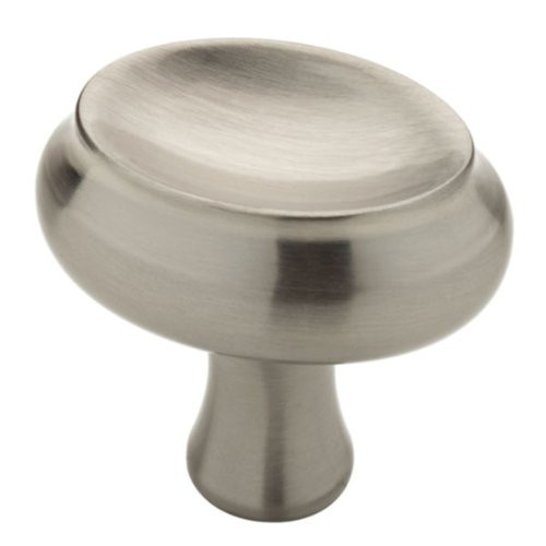 P22781C-SN 1 3/8" Glenview Satin Nickel ovaler Knopf - Bild 1 von 1