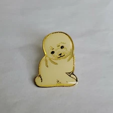 Arctic Seal Baby Lapel Hat Jacket Pin