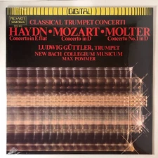 Ludwig Guttler "Classical Trumpet Concerti; Hayden-Mozart-Molter" Pro-Arte 1983