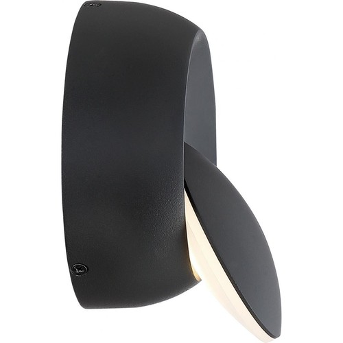 SATCO/NUVO 62-1469 - Pinion 5" LED Wall Sconce - Black Finish - Picture 6 of 7