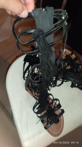 Antichi romani SandaIi Donna Nero 37 - Foto 14 di 15