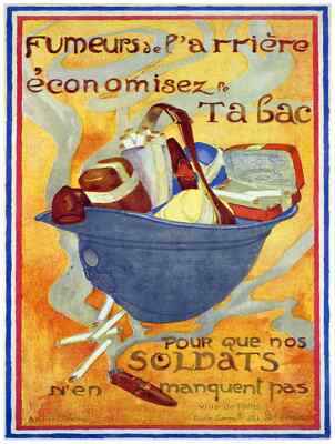 4884.Fumeurs de p'a riiere economisex pe de tabac.POSTER.Decoration.Graphic Art