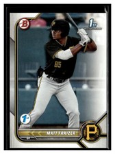 2022 Bowman 1st Edition #BPPF-91 Matt Fraizer Pittsburgh Pirates