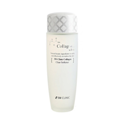 [3W CLINIC] Collagen White Clear Softener - 150ml / Free Gift