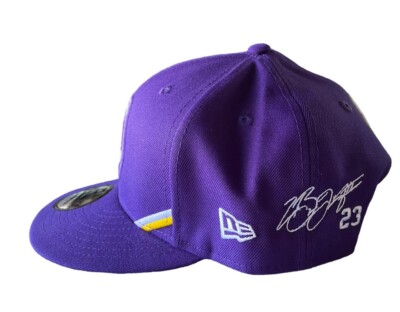 New Era 9Fifty Los Angeles Lakers Lebron James #23 Cap Hat Purple