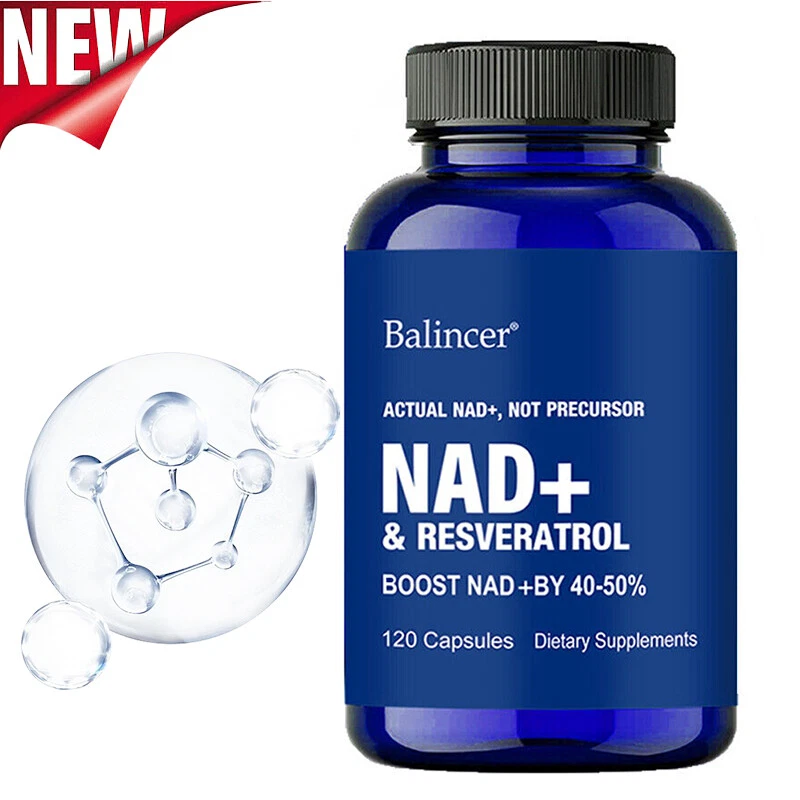 NAD+ 1500 Mg & Resveratrolo, Anti-Invecchiamento, Energia E - Foto 6