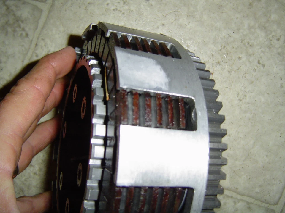 Suzuki Pe250 1977 cesta de embrague Foto 4 de 4