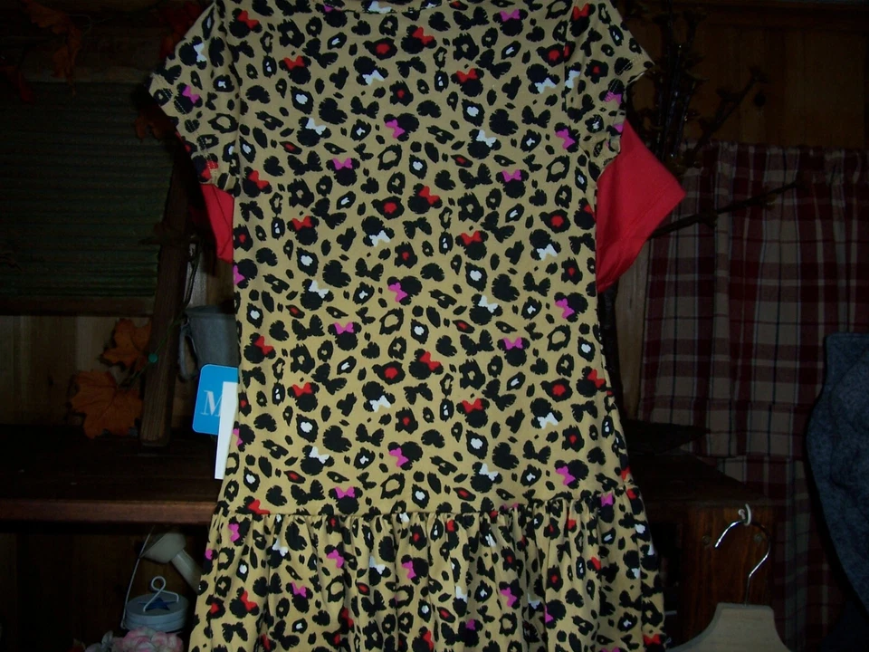 VESTIDO MINNIE MOUSE MENINAS PACOTE COM 2 TAMANHO XS 4-5 VÁRIOS DESIGNS CASUAL VERÃO BRINCAR - Imagem 2 de 2