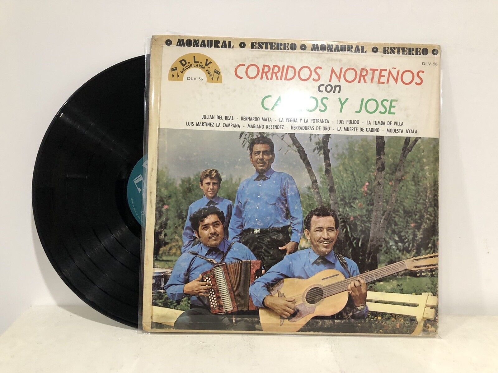 Corridos Y Norteños Con Carlos Y José Lp (VG++)