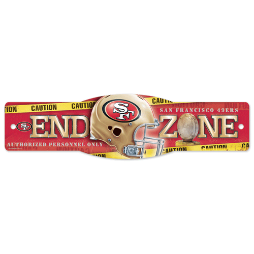 San Francisco 49ers Schild - 4"x17" Schild - Plastikschild - Bild 1 von 1
