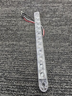 STL87RCPG LED S/T/T THINLINE RED CLEAR LENS Fits Optronics
