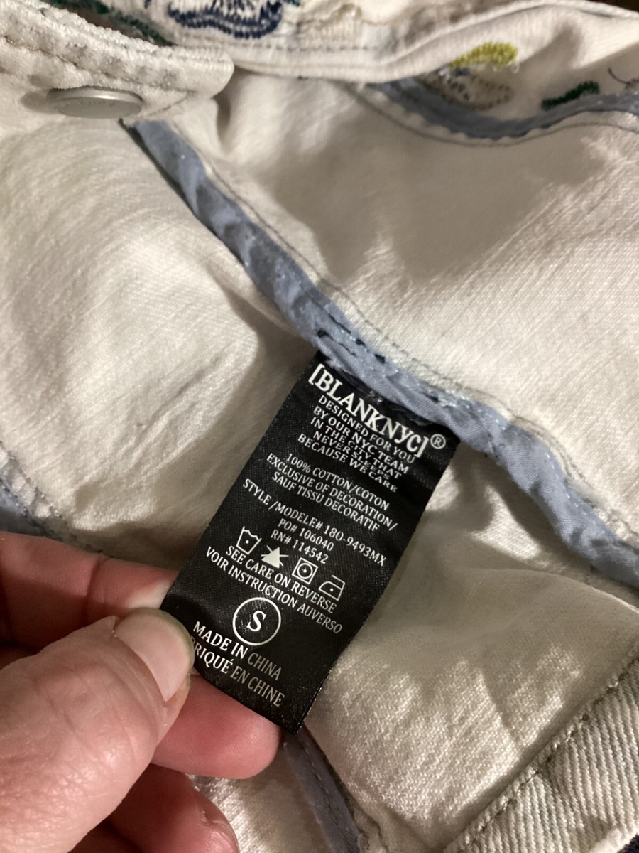 SHEIN LUNE Veste en denim cintrée extensible brodée grande taille