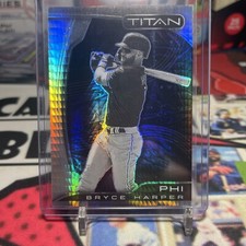 2022 Panini Chronicles Baseball BRYCE HARPER Titan /299 Hyper Prizm