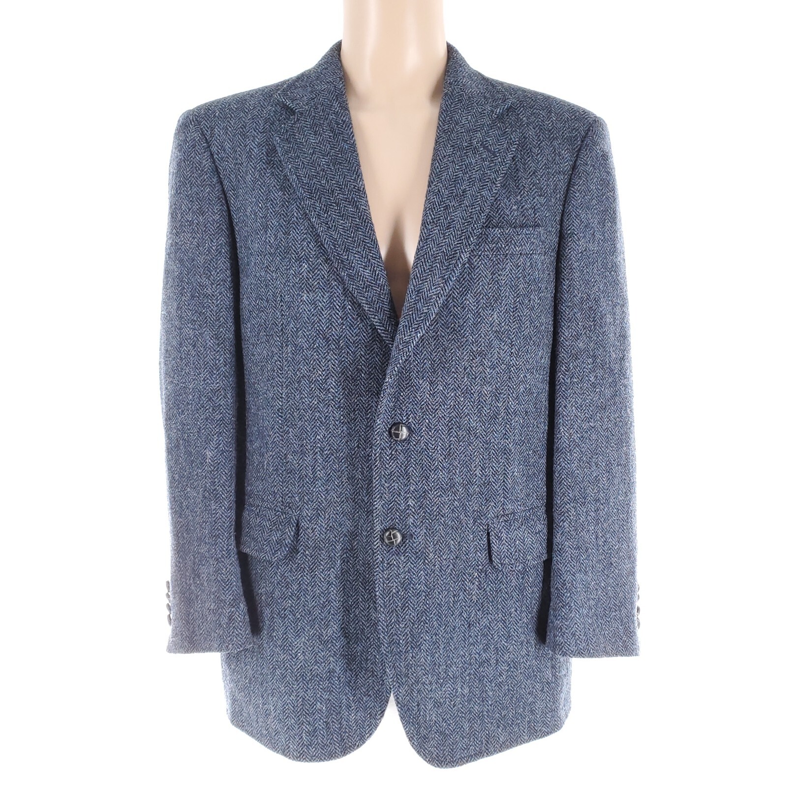 Jos. A. Bank Harris Tweed Men Sport Coat Herringbone … Gem