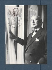 carte  1er jour  Henri  Mondor 15 Saint Cernin  1982