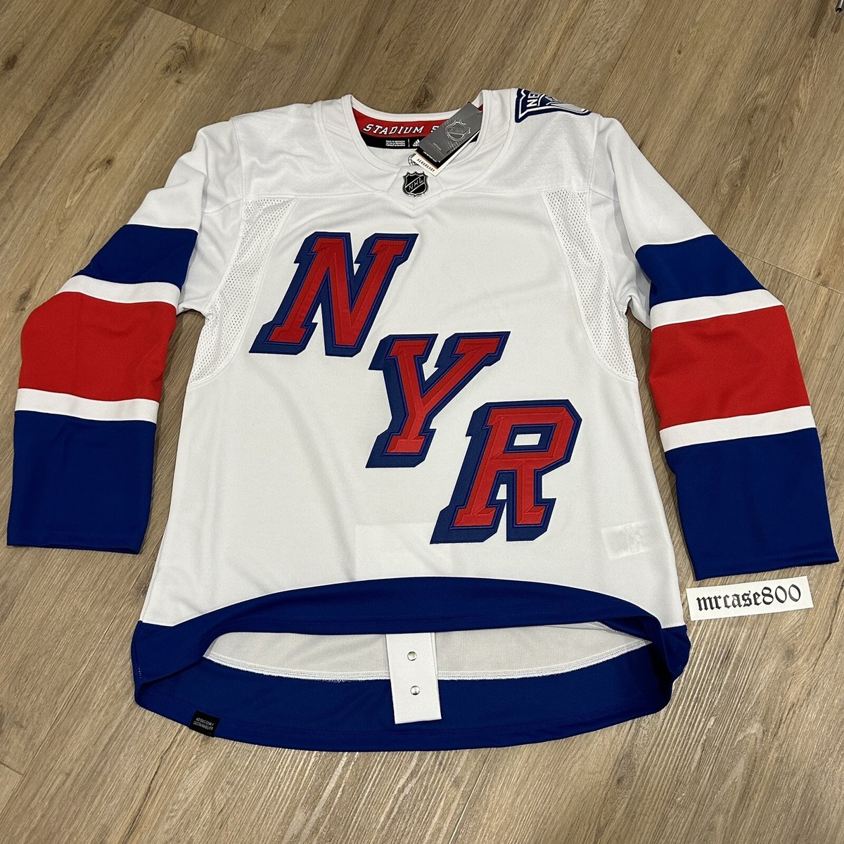 ADIDAS New York Rangers 2024 NHL Stadium Series Primegreen Jersey 