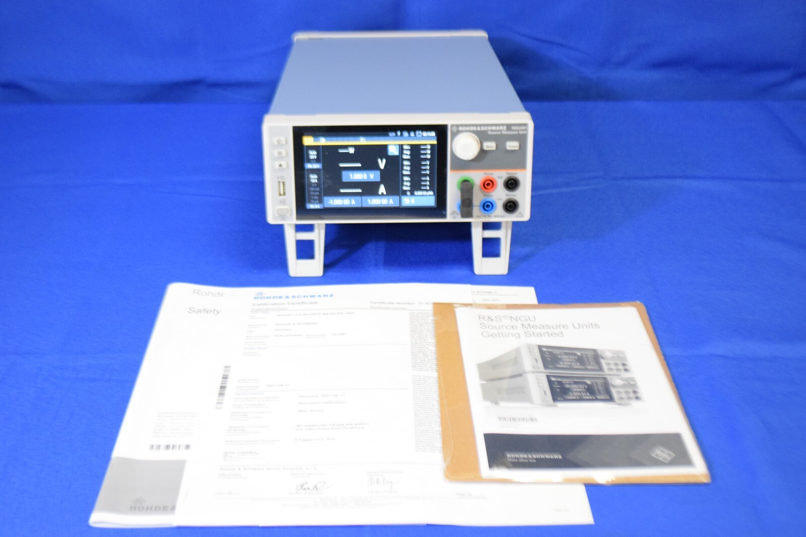 Rohde & Schwarz NGU401 /K103 Source Measure Unit 4 Quadrant -20 to 20V 8A 60W