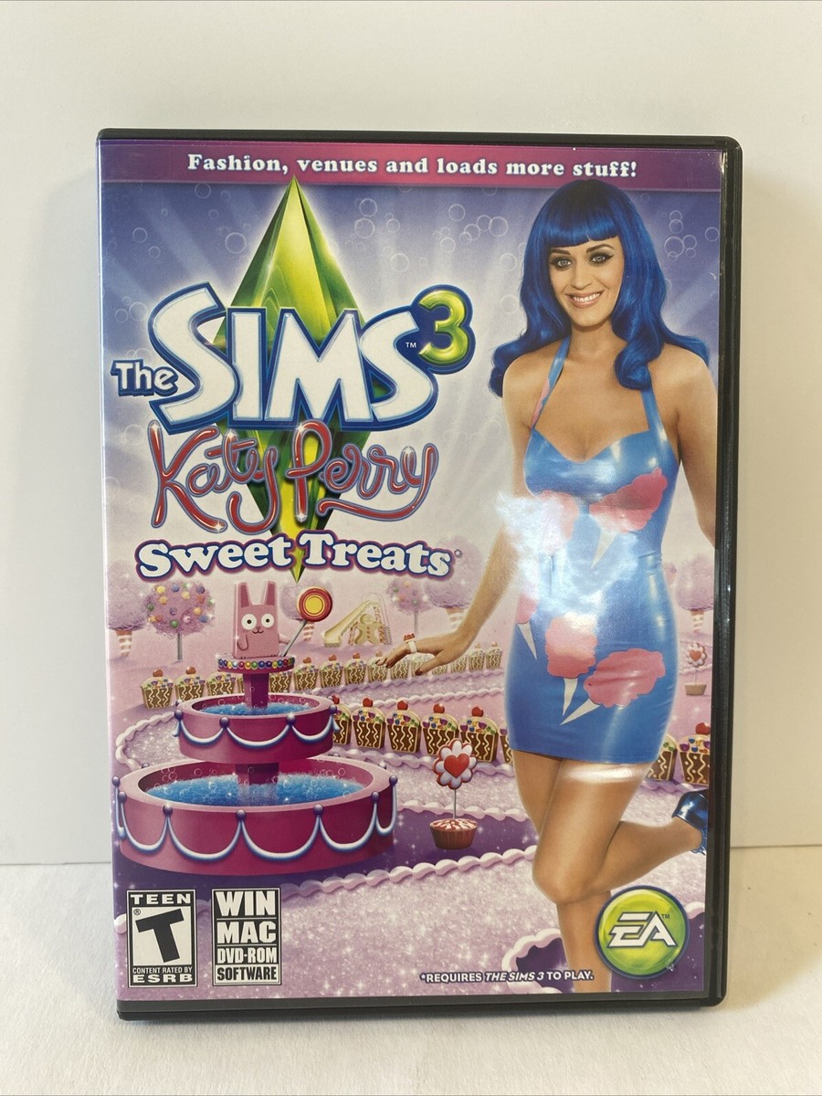 Sims 3: Katy Perry Sweet Treats (Windows/Mac, 2012) Complete w