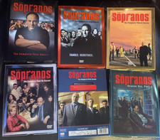 The Sopranos • Seasons 1 - 6 Part 1 • DVD Box Sets 4 Disc Each HBO Drama