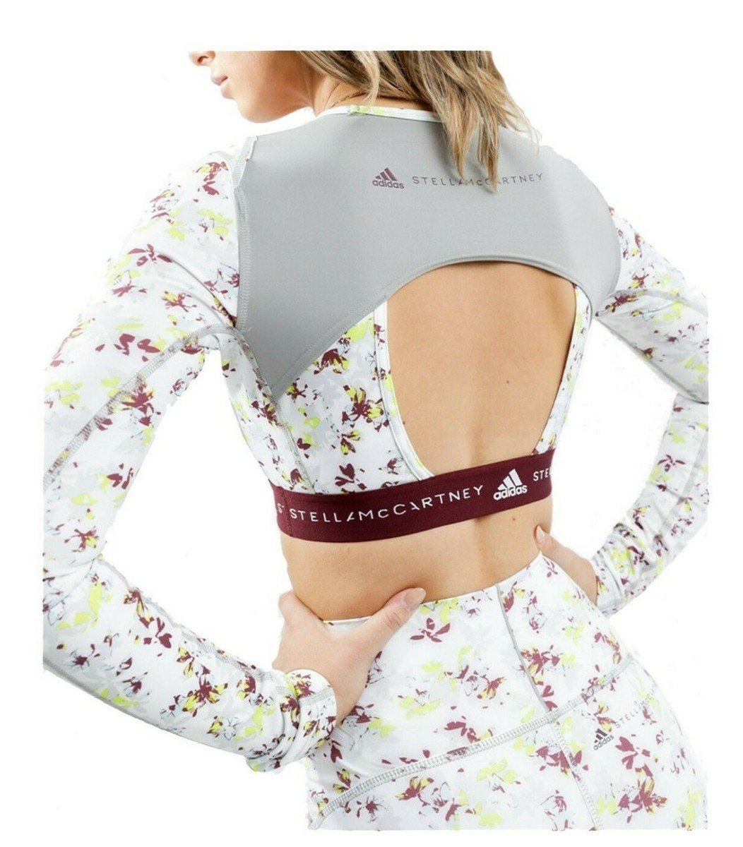 Adidas by Stella McCartney Future Playground Long Sleeve Crop Top