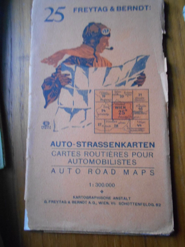 Vintage Freytag & Berndt Auto Road maps Austria 1930's? - Picture 5 of 11