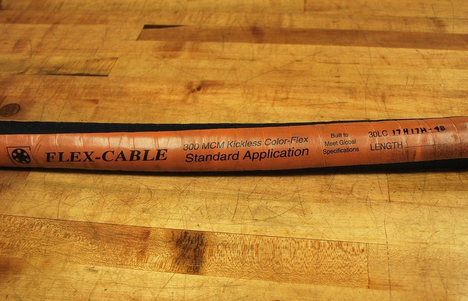 Cable Flex-Cable 30LC17H17H-48 300 MCM Kickless Color-Flex 48" Cable Refrigerado Líquido Foto 2 de 4