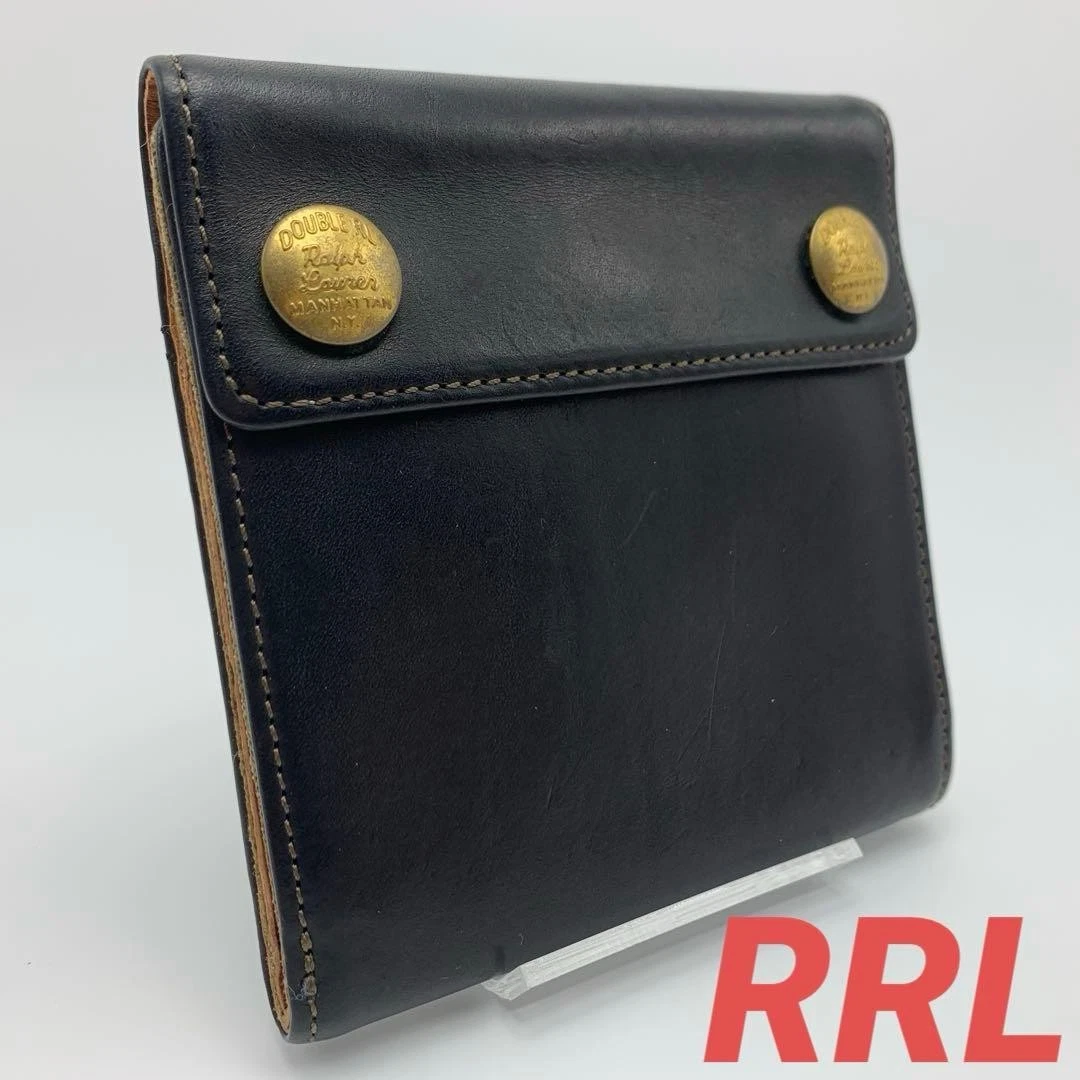 RRL Black Leather Wallets for Men for sale | eBay