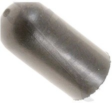 APDTY 58404 1/4 In. Rubber Black Vacuum Cap