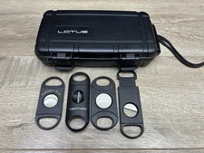 Vertigo Renegade Big Boy Travel Humidor & Cigar Cutter Accessory Gift Set