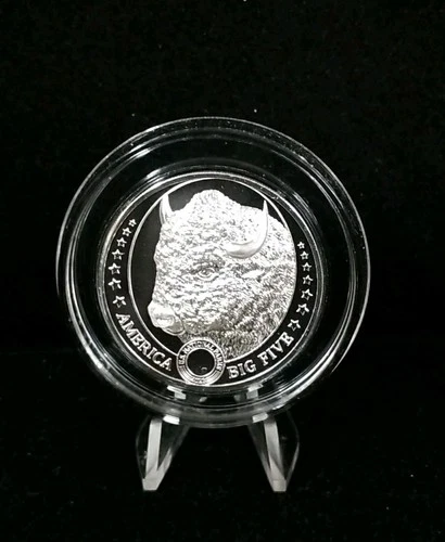 2023 Fiji Big Five Series Buffalo 1oz .999 Silver Coin ULTRA HIGH RELIEF 6790