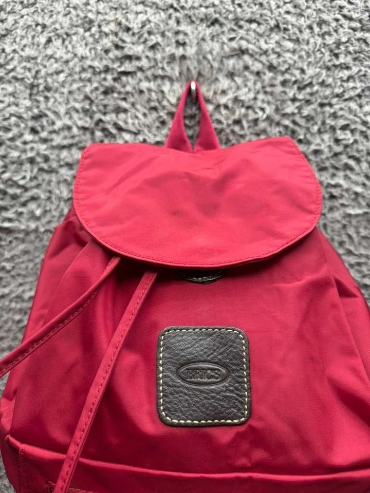 Bric's Mujer X-Bag X-Travel 2.0 City Impermeable Mochila Ligera Rojo Brillante Foto 3 de 4