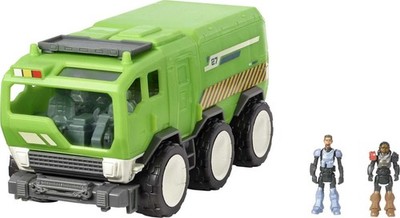 Mattel Disney and Pixar Lightyear Small Toy Vehicle with 2 Figures, Buzz Lightye