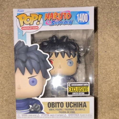 Funko Pop! Animation Naruto Shippuden Obito Uchiha 1400 Entertainment Earth Exc…