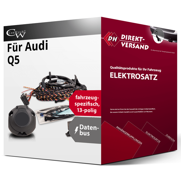E-Satz 13Polig Spezifisch für Audi Q5 01.2025-Jetzt Neu-image