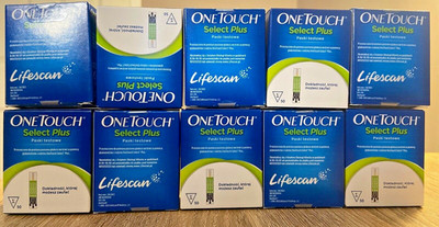 500Stk*OneTouch Select Plus Blutzuckerteststreifen NEU/OVP  04/2027 (10x50 Stk)