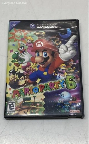 Nintendo Mario Party 6 for GameCube No Manual